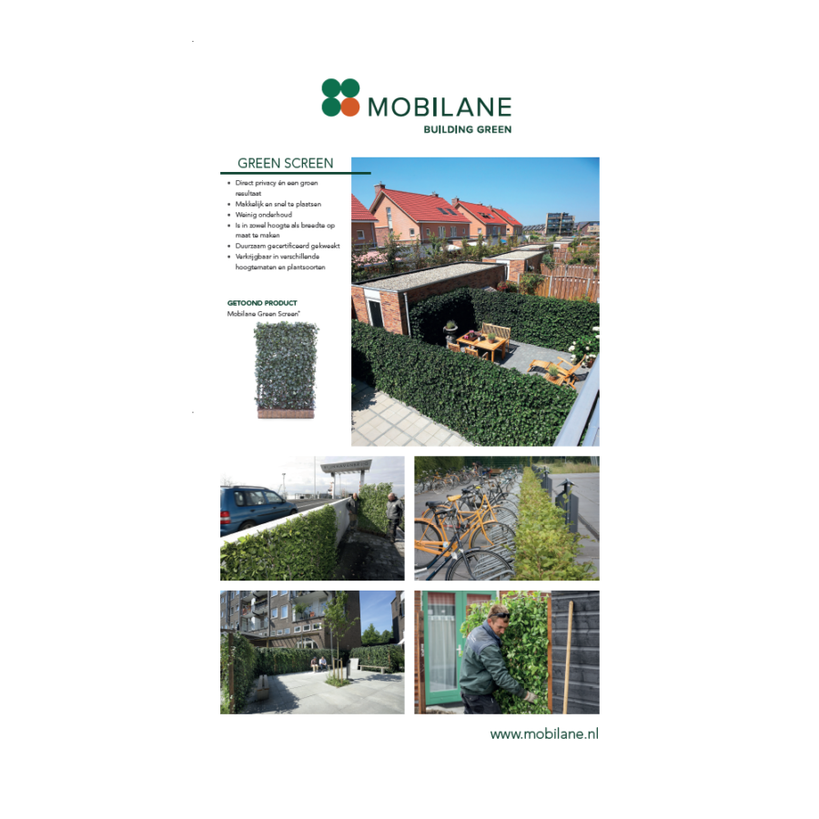 Green Screens - Roll-up Banner 120 x 200 cm